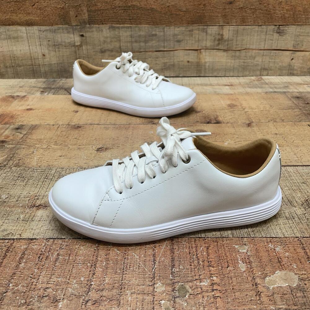 Cole Haan Shoes Womens Size 5 White Grand.OS Low Top Comfort Walking Sneaker